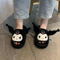 Sanrio Kuromi Cinnamoroll Plush Indoor Slippers - Bear Hugs