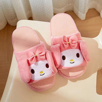 Sanrio Kuromi Cinnamoroll Plush Indoor Slippers - Bear Hugs