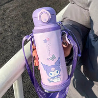 Sanrio Kuromi Cinnamoroll Pochacco Steel Kawaii Bottle (480 ml) - Bear Hugs