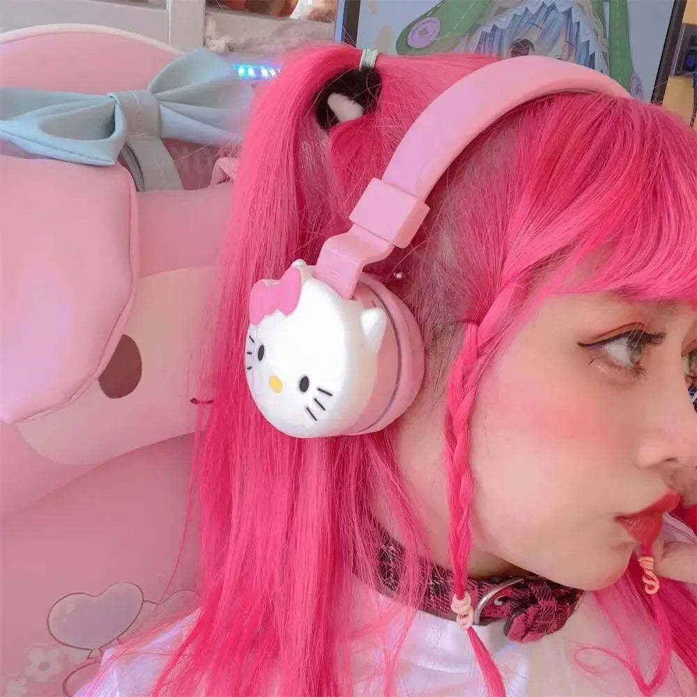 Sanrio Kuromi Hello Kitty AH 806 Wireless Headphones - Bear Hugs