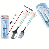 Sanrio Kuromi Hello Kitty Cinnamoroll Spoon Fork Set - Bear Hugs