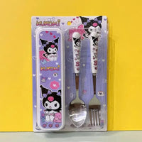 Sanrio Kuromi Hello Kitty Cinnamoroll Tableware Set (2 Pcs) - Bear Hugs