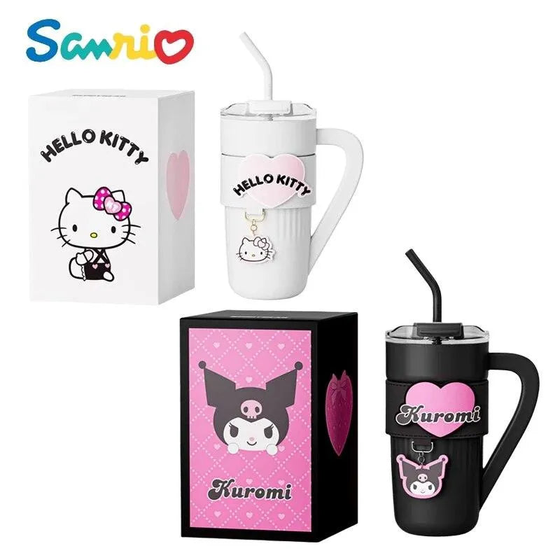 Sanrio Kuromi Hello Kitty Lotso Maruko Thermos Cup (860 ml) - Bear Hugs