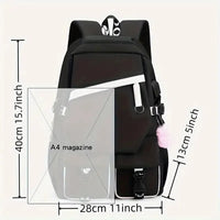 Sanrio Kuromi Kawaii Fashion Backpack - Bear Hugs