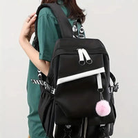 Sanrio Kuromi Kawaii Fashion Backpack - Bear Hugs