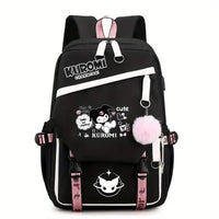 Sanrio Kuromi Kawaii Fashion Backpack - Bear Hugs