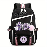 Sanrio Kuromi Kawaii Fashion Backpack - Bear Hugs