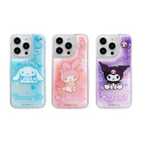 Sanrio Kuromi Melody Glitter Phone Case (For iPhones) - Bear Hugs