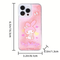 Sanrio Kuromi Melody Glitter Phone Case (For iPhones) - Bear Hugs