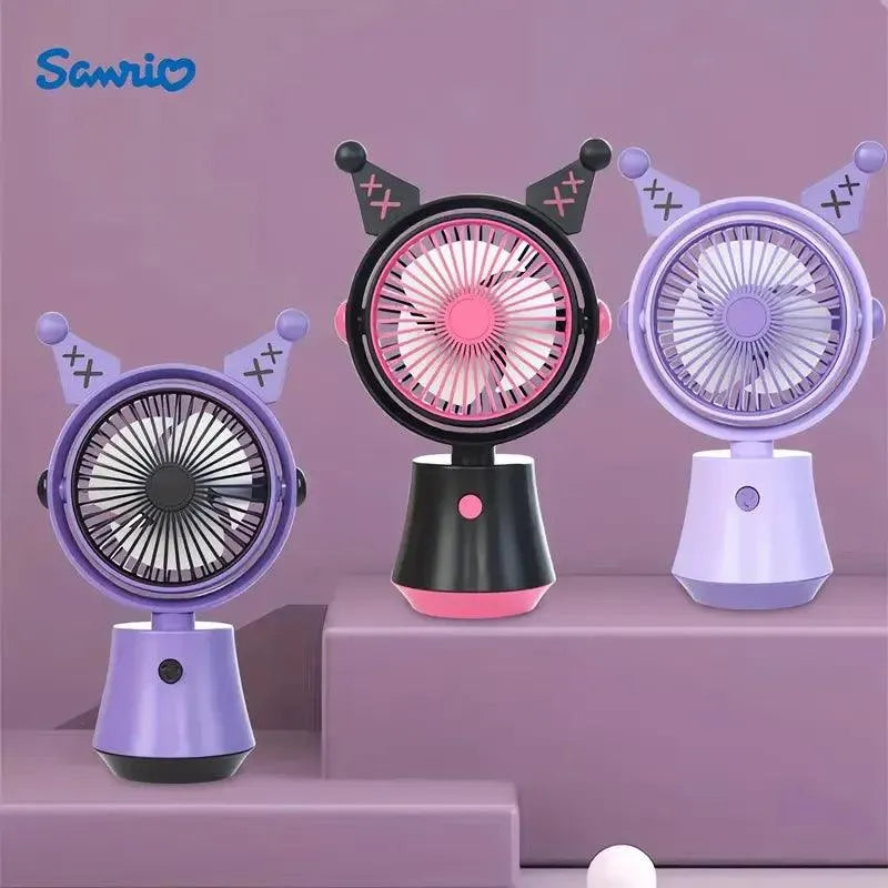 Sanrio Kuromi Mini Fan - Bear Hugs