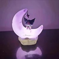 Sanrio Kuromi My Melody Cinnamoroll Moon Night Lamp - Bear Hugs