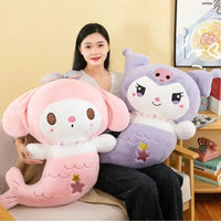 Sanrio Kuromi My Melody Mermaid Plushie - Bear Hugs