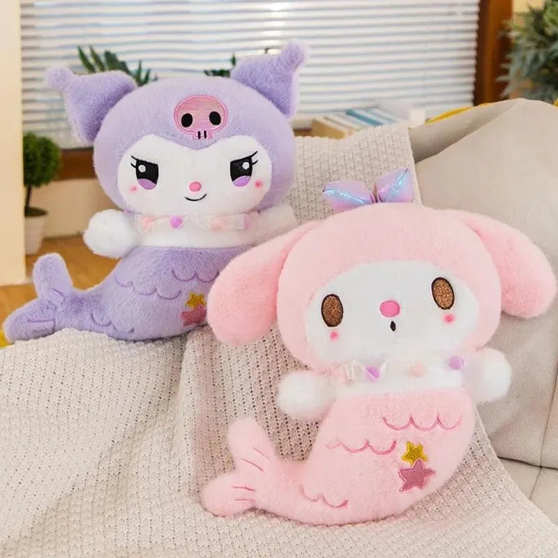 Sanrio Kuromi My Melody Mermaid Plushie - Bear Hugs