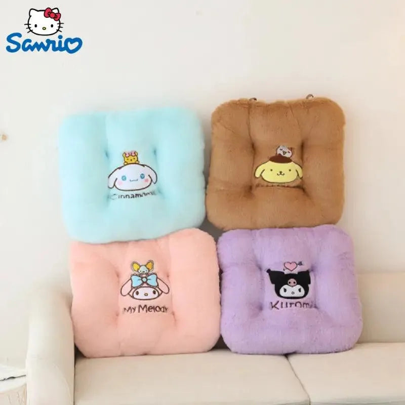 Sanrio Kuromi My Melody Purin Chair Pillow - Bear Hugs