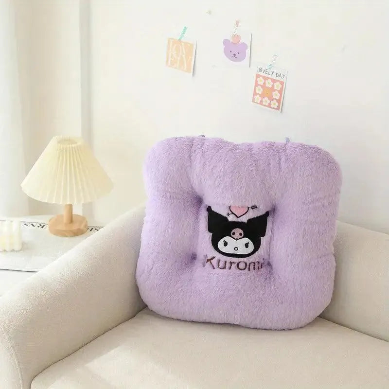 Sanrio Kuromi My Melody Purin Chair Pillow - Bear Hugs