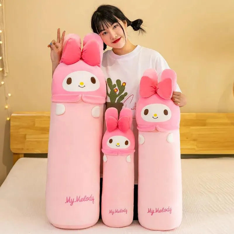 Sanrio Kuromi My Melody Soft Long Pillow - Bear Hugs