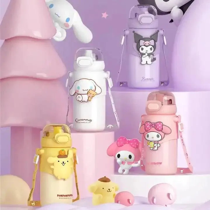 Sanrio Kuromi My Melody Steel Kawaii Bottle - Bear Hugs