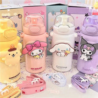 Sanrio Kuromi My Melody Steel Kawaii Bottle - Bear Hugs