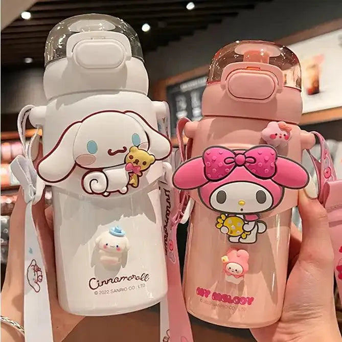 Sanrio Kuromi My Melody Steel Kawaii Bottle - Bear Hugs