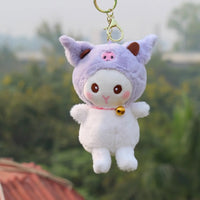 Sanrio Cosplay Bell Plush Keychain