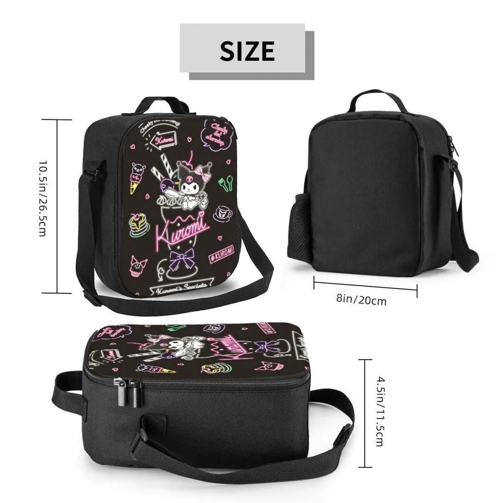 Sanrio Kuromi Shoulder Lunch Bag - Bear Hugs