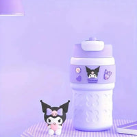 Sanrio Kuromi Smart Display Insulated Water Cup (300 ml) - Bear Hugs