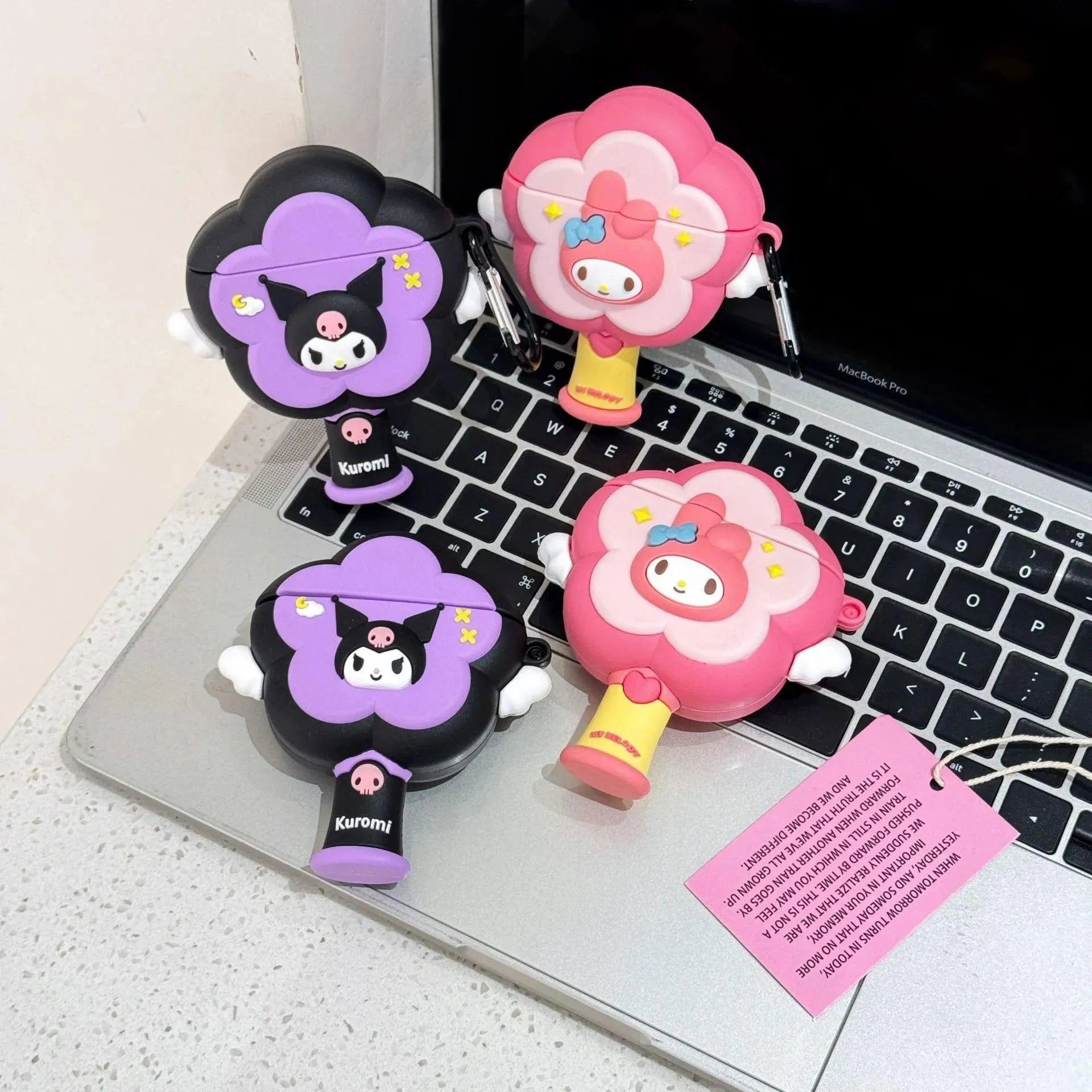 Sanrio Kuromi Wand Case (For Airpods) - Bear Hugs