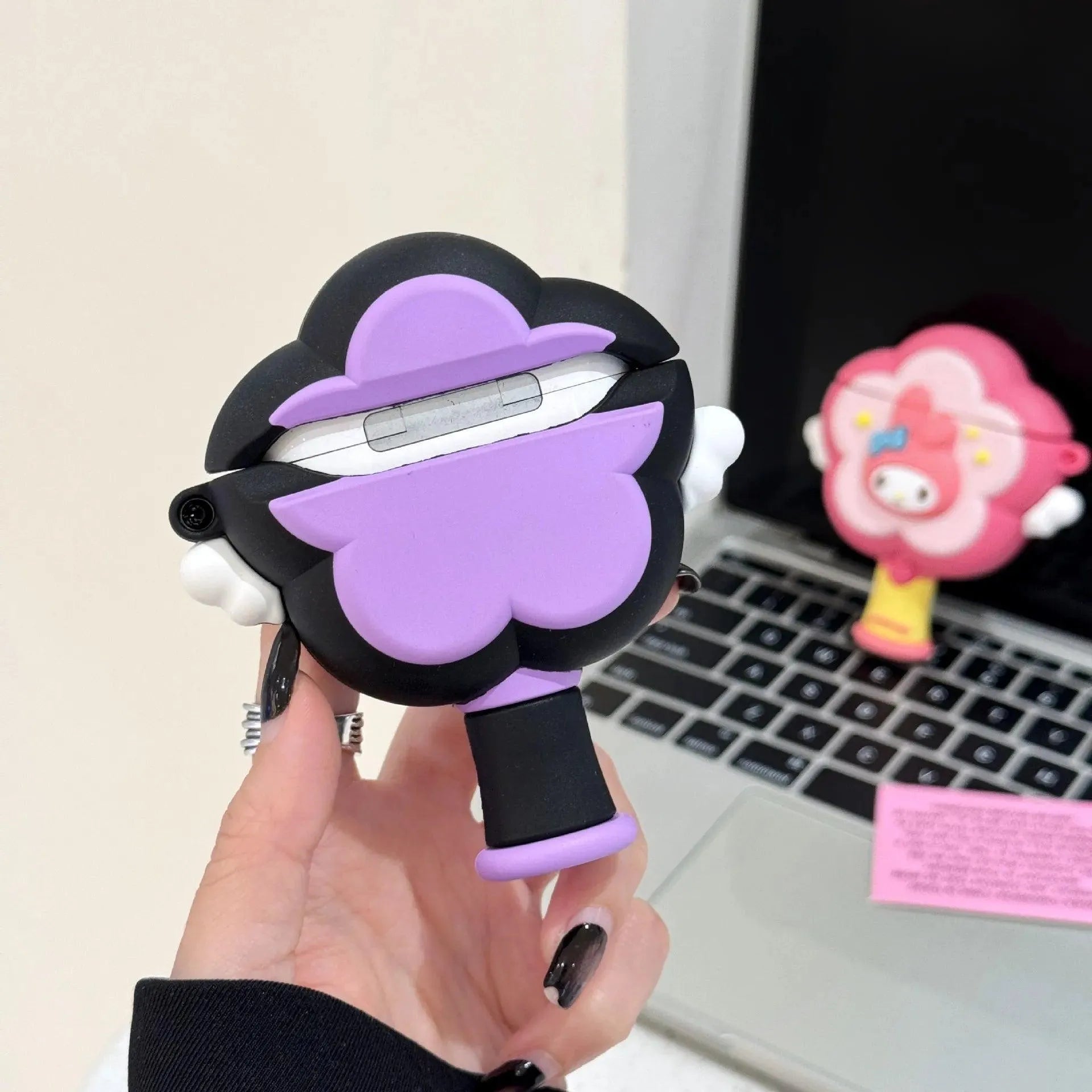 Sanrio Kuromi Wand Case (For Airpods) - Bear Hugs