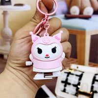 Sanrio Kuromi Winding Walking Keychain - Bear Hugs