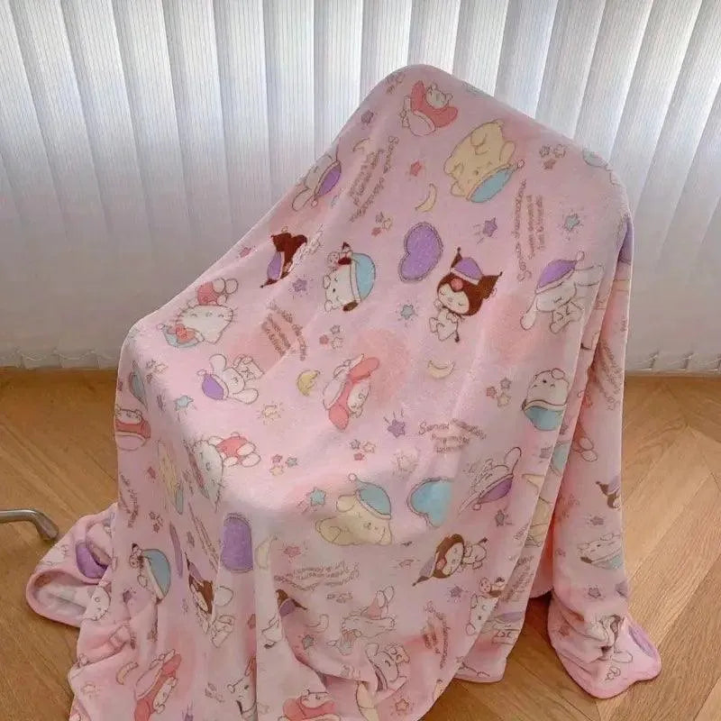 Sanrio Kuromi Woven Winter Blanket - Bear Hugs