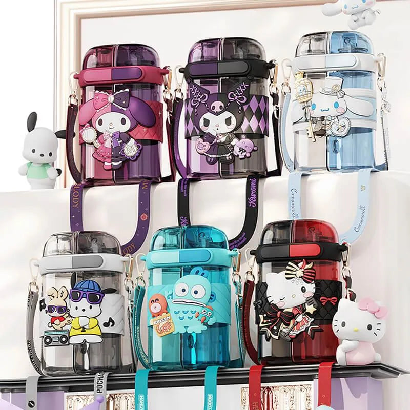 Sanrio Lolita Double Sided Water Bottle (640 ml) - Bear Hugs