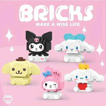 Sanrio Mini Brick Assembly Toys - Bear Hugs