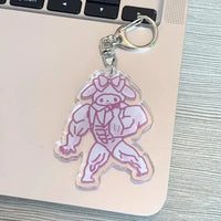 Sanrio Muscle Mania Keychain - Bear Hugs