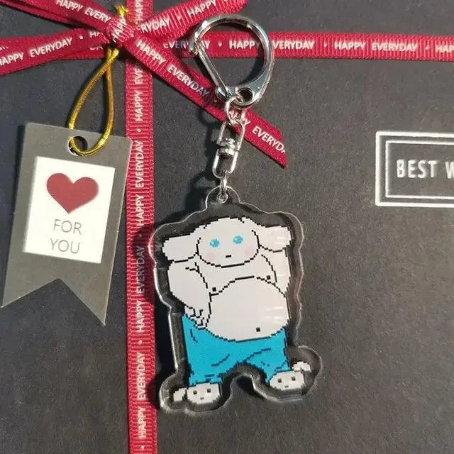 Sanrio Muscle Mania Keychain - Bear Hugs