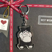 Sanrio Muscle Mania Keychain - Bear Hugs