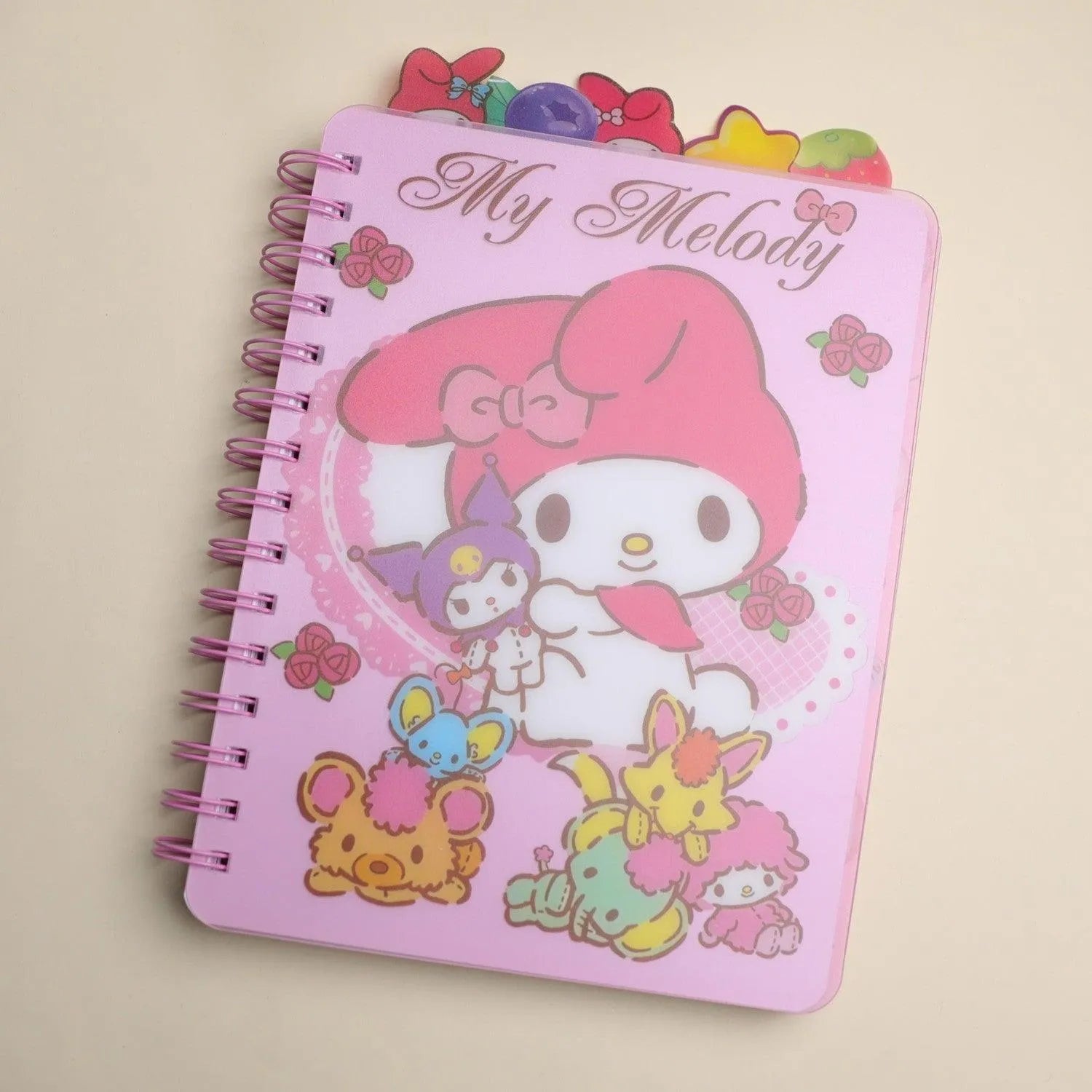 Sanrio My Melody Cute Spiral Notebook - Bear Hugs