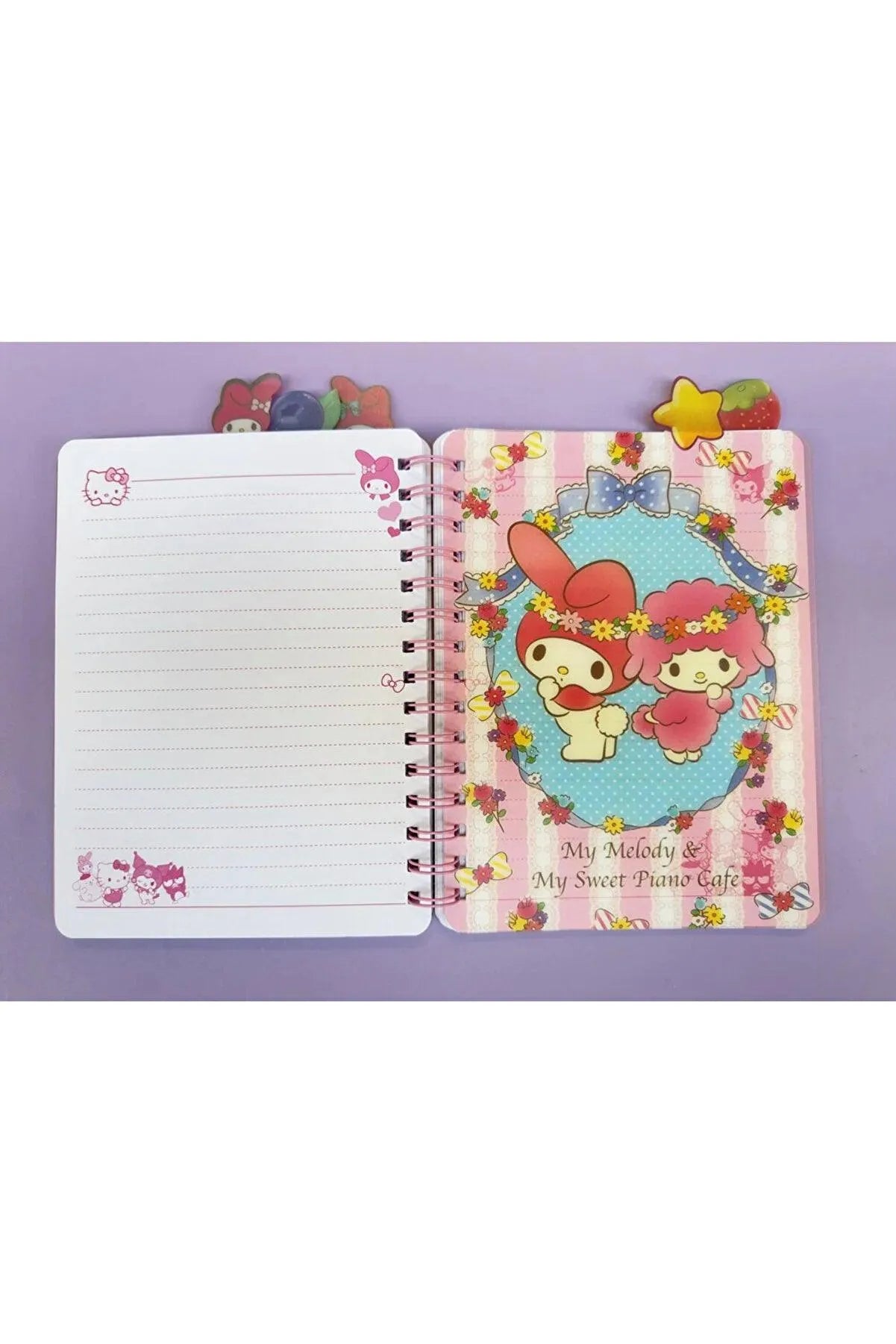 Sanrio My Melody Cute Spiral Notebook - Bear Hugs