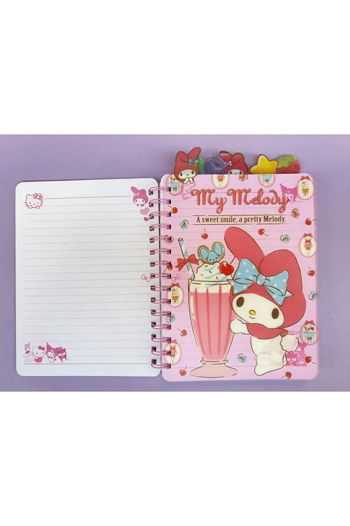 Sanrio My Melody Cute Spiral Notebook - Bear Hugs