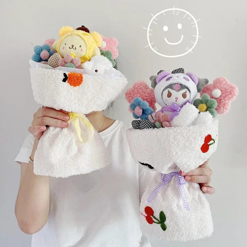 Sanrio My Melody Kuromi Hello Kitty Bouquet - Bear Hugs