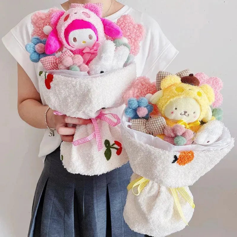 Sanrio My Melody Kuromi Hello Kitty Bouquet - Bear Hugs