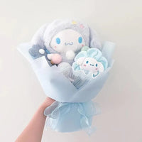 Sanrio My Melody Kuromi Purin Plush Pansy Bouquet - Bear Hugs