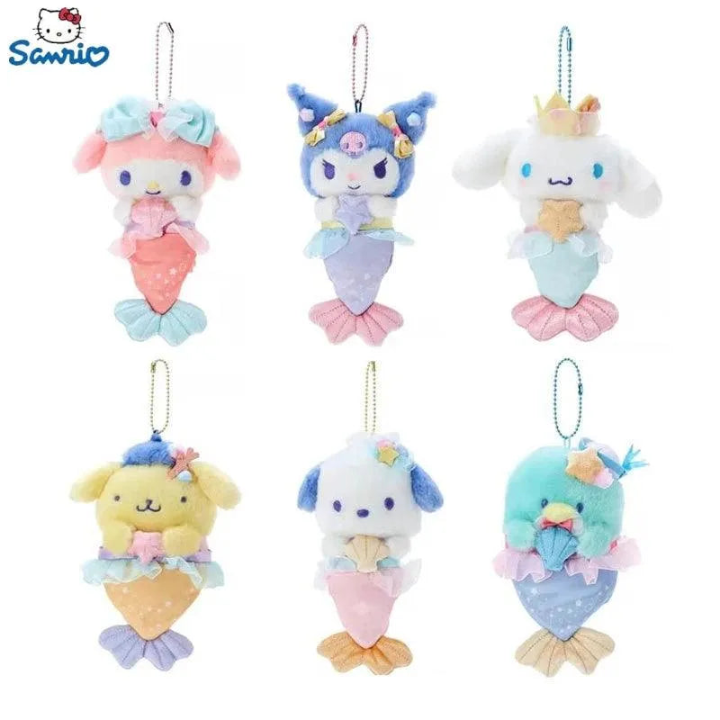 Sanrio Ocean Mermaid Plush Keychain - Bear Hugs