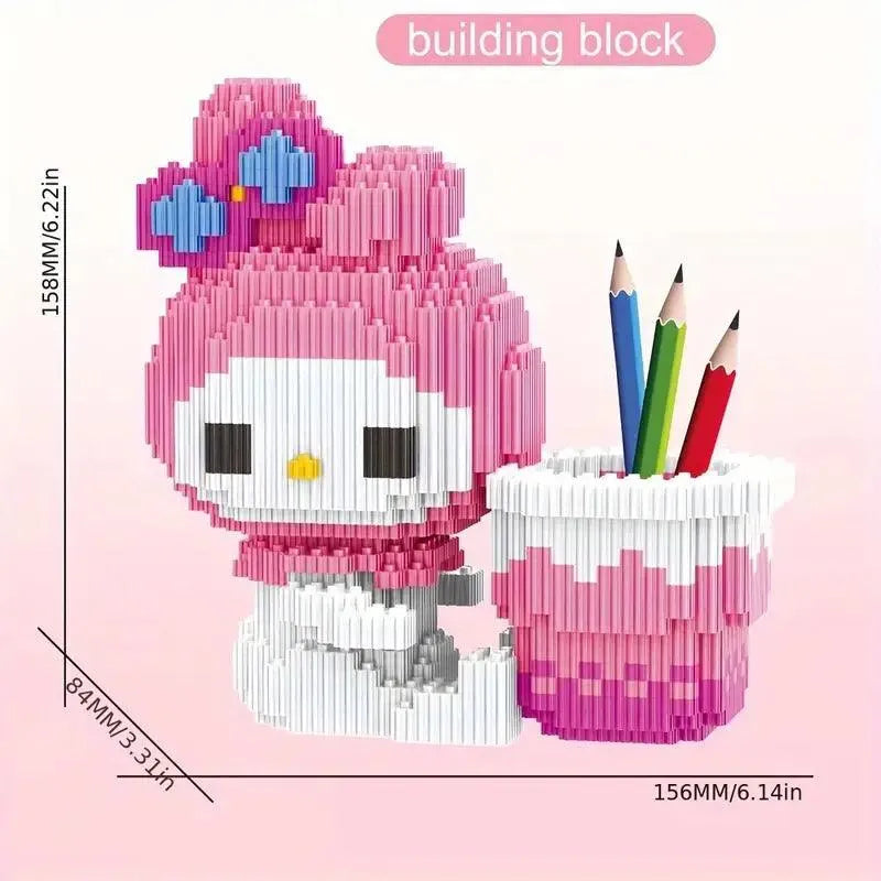 Sanrio Pencil Holder Building Blocks - Bear Hugs