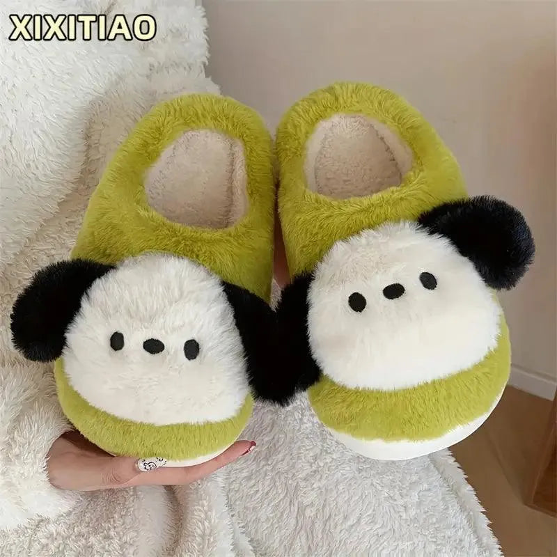 Sanrio Pochacco Cute Warm Sandals - Bear Hugs