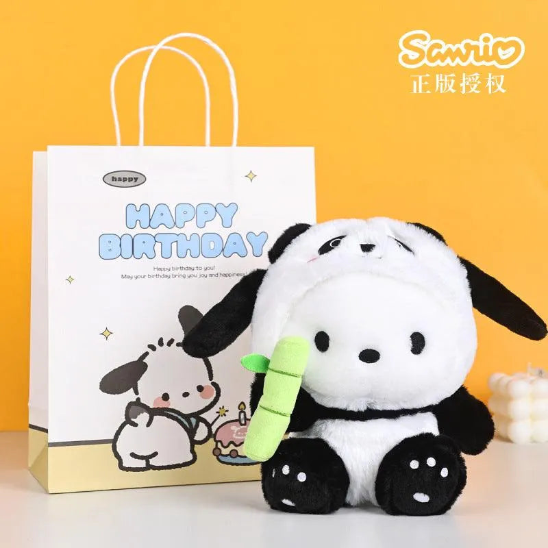 Sanrio Pochacco Panda Plush (20 cm) - Bear Hugs