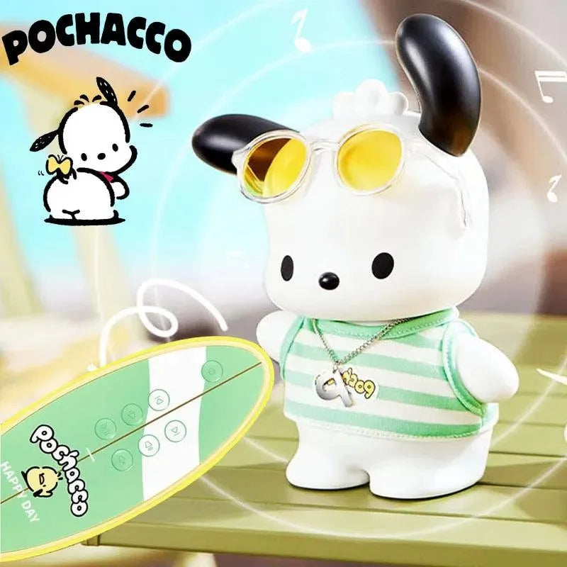 Sanrio Pochacco Vacation Mode Bluetooth Speaker - Bear Hugs