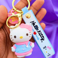 Sanrio Pom Pom Purin Hello Kitty 3D Keychain - Bear Hugs