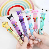 Sanrio Press Ten Color Ballpoint Pen - Bear Hugs