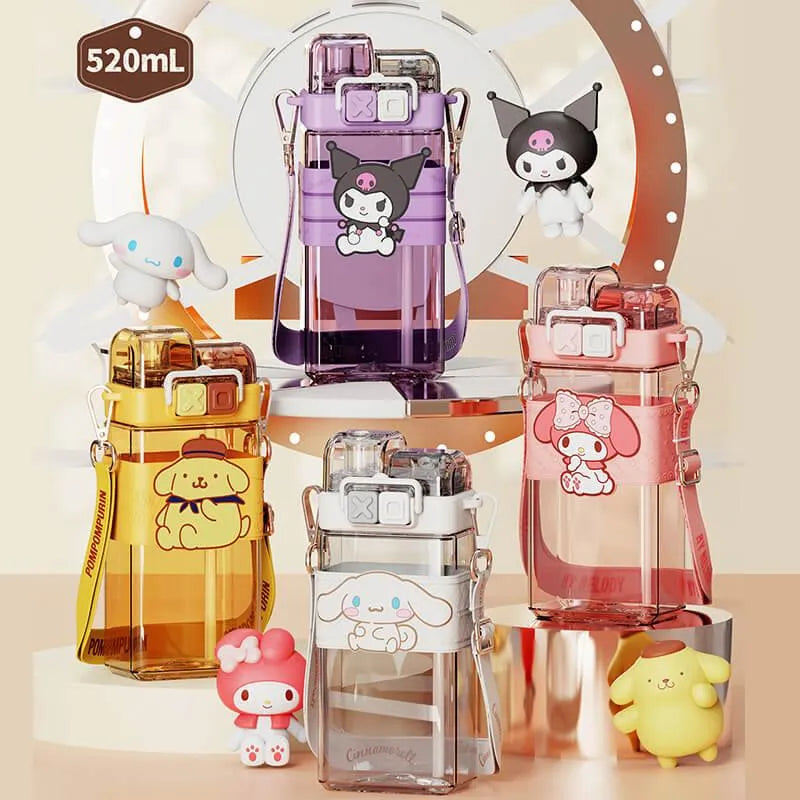 Sanrio Punk Series Tritan Water Sipper (520 ml) - Bear Hugs