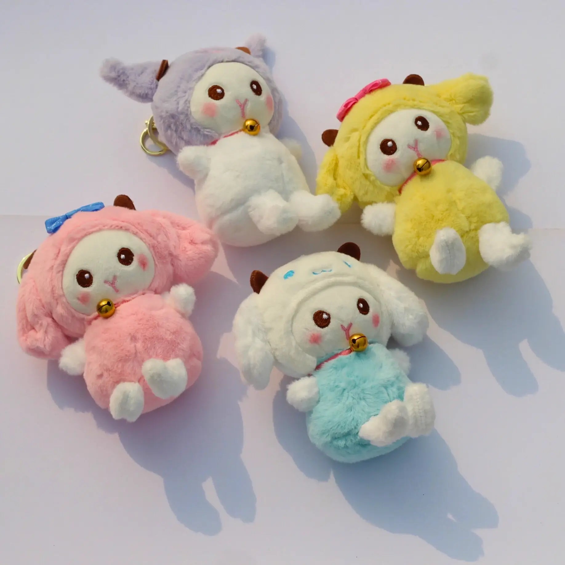 Sanrio Cosplay Bell Plush Keychain